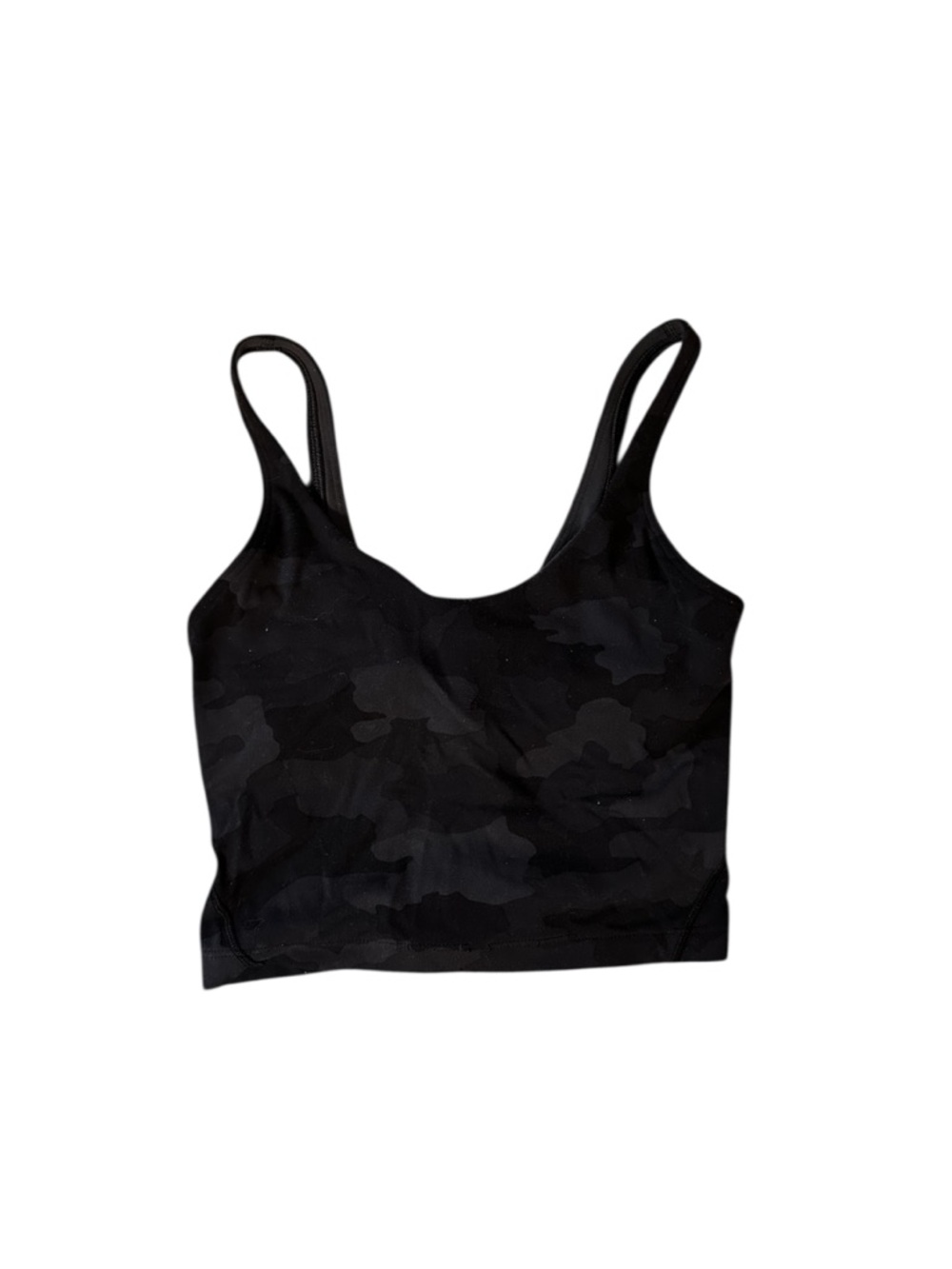 lululemon athletica Black Camo Tank Top